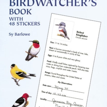 Beginning Birdwatcher's Book: With 48 Stickers