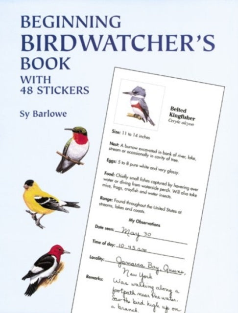 Beginning Birdwatcher's Book: With 48 Stickers