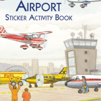 Little Airport Sticker Activity Book