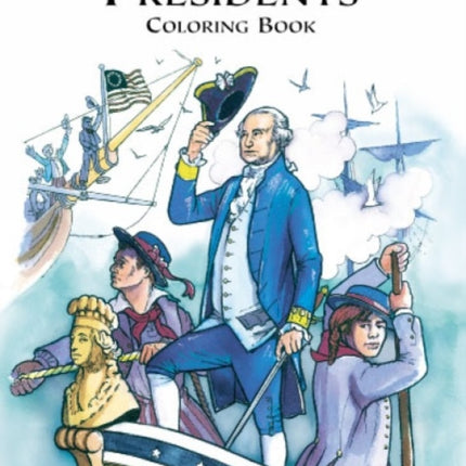 American Presidents Colouring Book