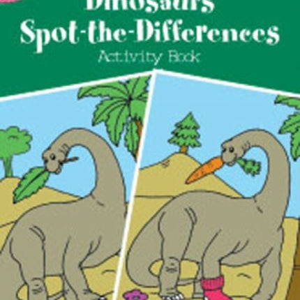 Little Dinosaurs SpottheDifferences Activity Book