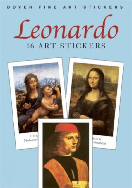 Leonardo 16 Art Stickers Fine Art Stickers Dover Art Stickers