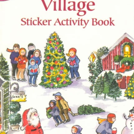 Christmas Village Sticker Activity Book