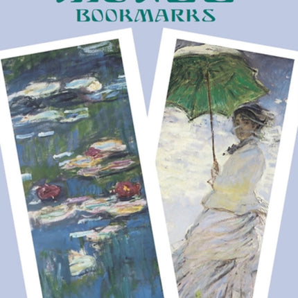 Twelve Monet Bookmarks Dover Bookmarks