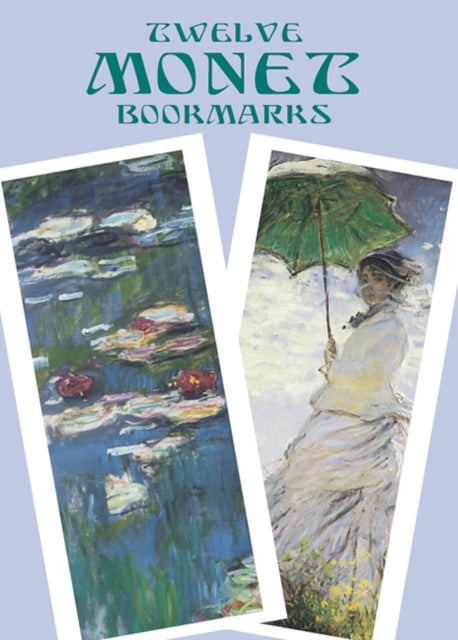 Twelve Monet Bookmarks Dover Bookmarks