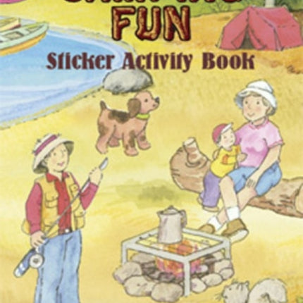 Camping Fun Sticker Activity Book