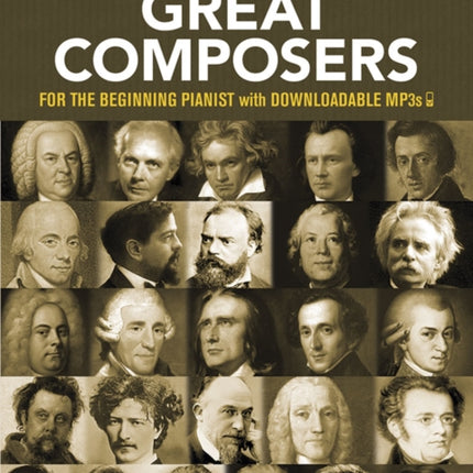 A first book of great composers: By Bach Beethoven Mozart and Others