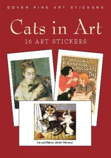 Cats in Art 16 Art Stickers