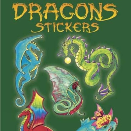 Glitter Dragons Stickers