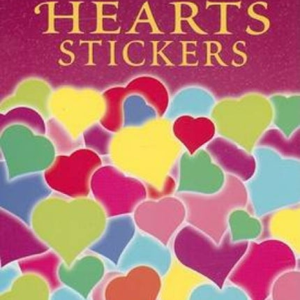 Glitter Hearts Stickers