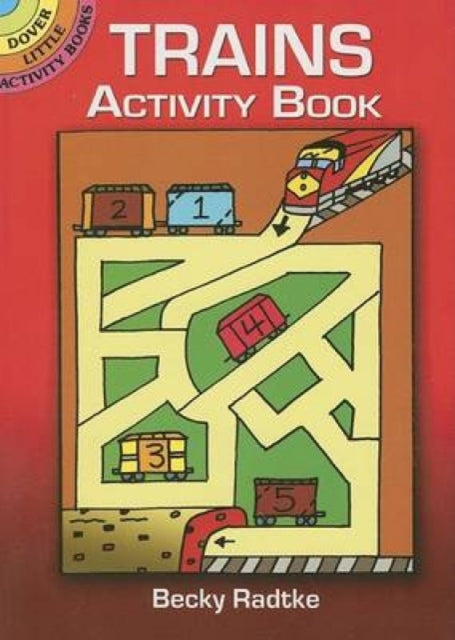 Trains Activity Book Dover Little Activity Books