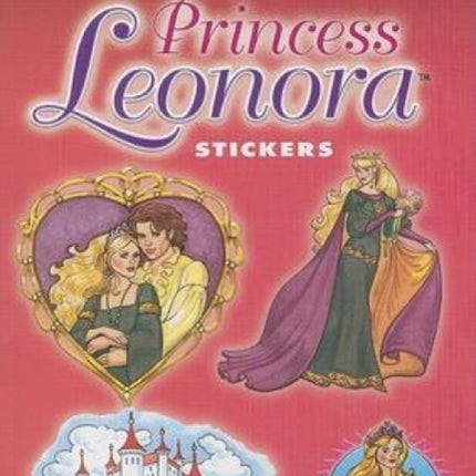 Glitter Princess Leonora Stickers