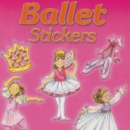 Glitter Ballet Stickers