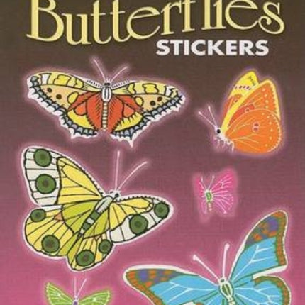 Glow-In-The-Dark Butterflies Stickers