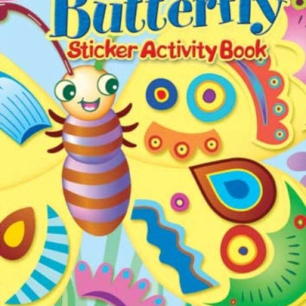 Make Your Own Butterfly Sticker Activity Book