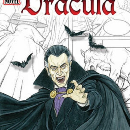 Dracula Dover Classic Stories Coloring Book