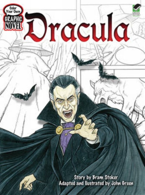 Dracula Dover Classic Stories Coloring Book