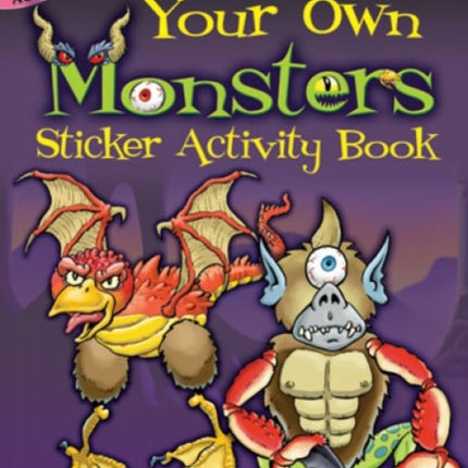 Create Your Own Monsters Sticker Activity Book