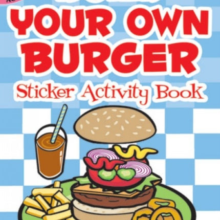 Build Your Own Burger Sticker Activity Book