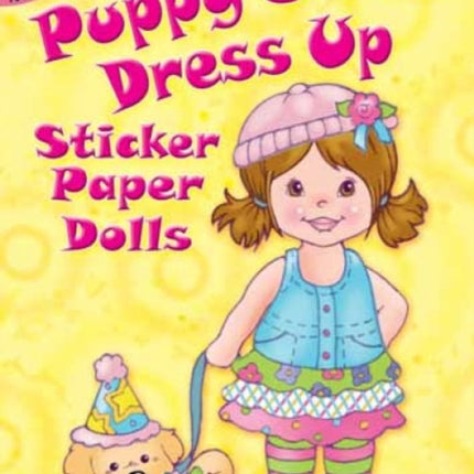 Puppy  Pal Dress Up Sticker Paper Dolls Dover Little Activity Books Paper Dolls