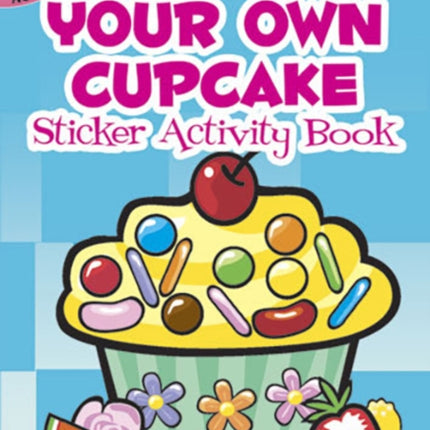 Build Your Own Cupcake Sticker Activity Book