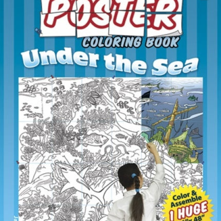 Build a Giant Poster Coloring Book--Under the Sea