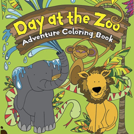 Day at the Zoo Adventure Coloring Book