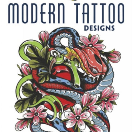 Creative Haven Modern Tattoo Designs Coloring Book