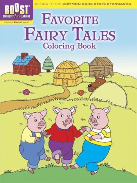 Boost Favorite Fairy Tales Coloring Book