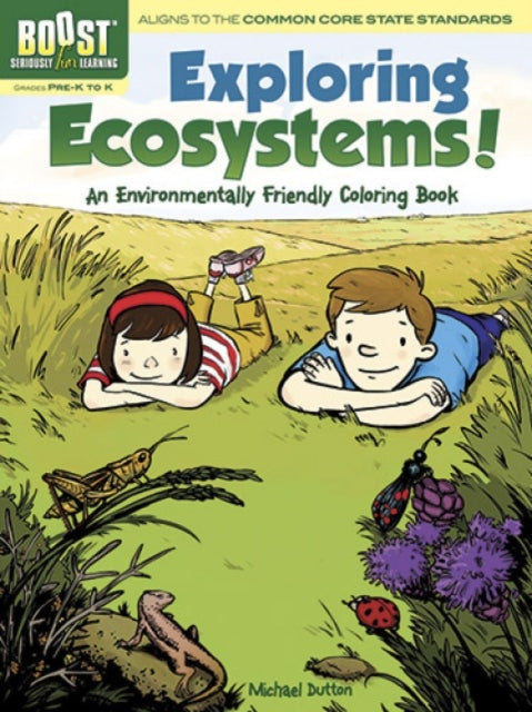 Boost Exploring Ecosystems! an Environmentally Friendly Coloring Book