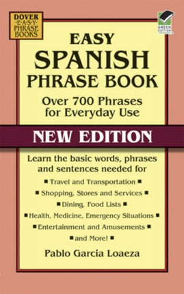 Easy Spanish Phrase Book New Edition