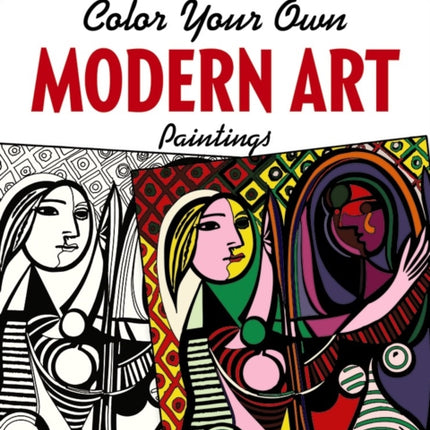 Color Your Own Modern Art Paintings