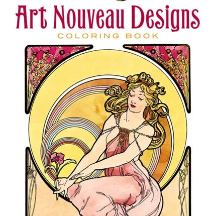 Creative Haven Art Nouveau Designs Coloring Book