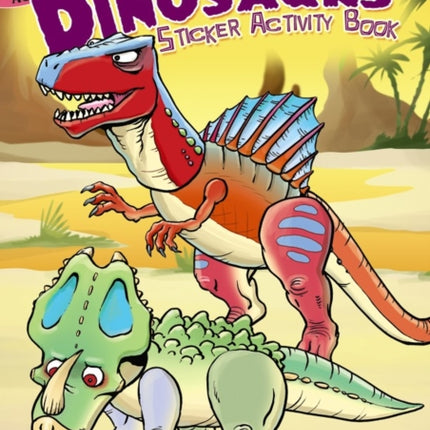 Create Your Own Dinosaurs Sticker Activity Book