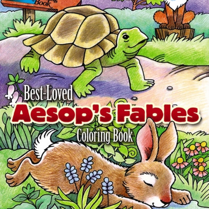 Best-Loved Aesop's Fables Coloring Book