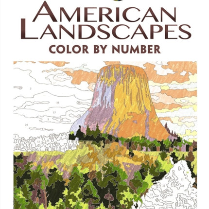 Creative Haven American Landscapes Color by