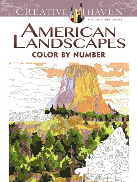 Creative Haven American Landscapes Color by