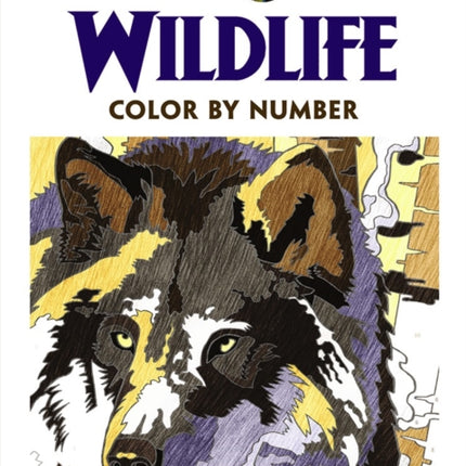 Creative Haven Wildlife Color by Number Coloring Book