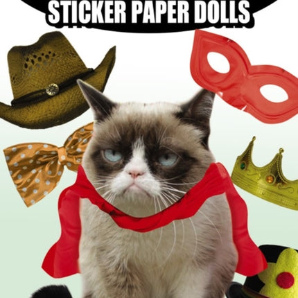 Grumpy Cat Sticker Paper Dolls