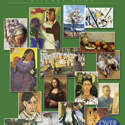 The Art Masters Sticker Book Over 250 Stickers