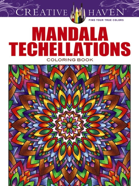 Creative Haven Mandala Techellations Coloring Book