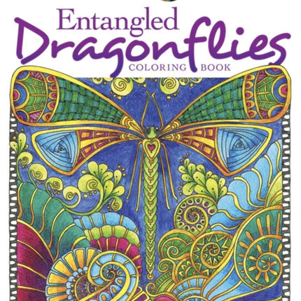 Creative Haven Entangled Dragonflies Coloring Book