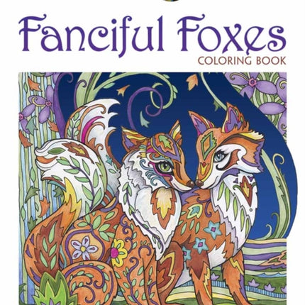 Creative Haven Fanciful Foxes Coloring Book