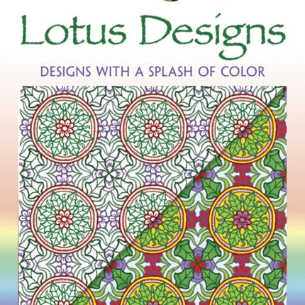 Creative Haven Lotus: Designs with a Splash of Color