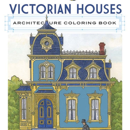 Creative Haven Victorian Houses Architecture Coloring Book