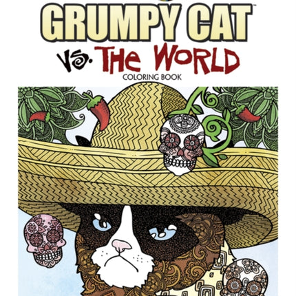 Creative Haven Grumpy Cat vs. the World Coloring Book