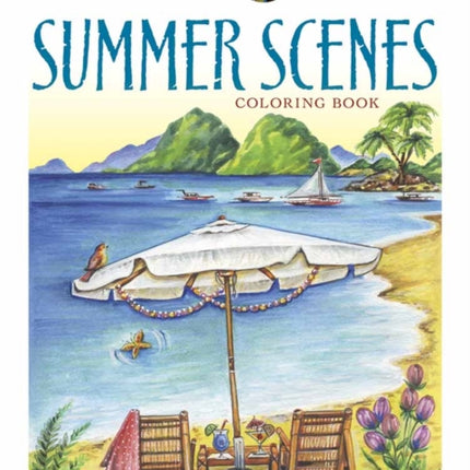 Creative Haven Summer Scenes Coloring Book