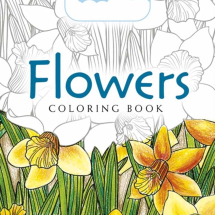 Bliss Flowers Coloring Book: Your Passport to Calm