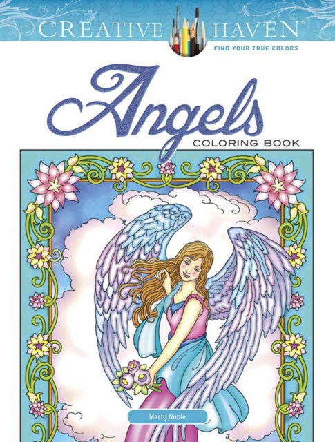 Creative Haven Angels Coloring Book