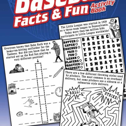 Baseball Facts & Fun Activity Book